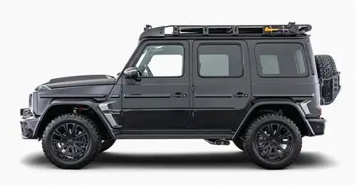 Brabus модернизирует G-Wagen с большей мощностью & Комплект для посадки