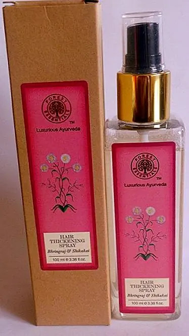 Forest Essentials Bhringraj и Shikakai Увлажняющий спрей для волос Обзор