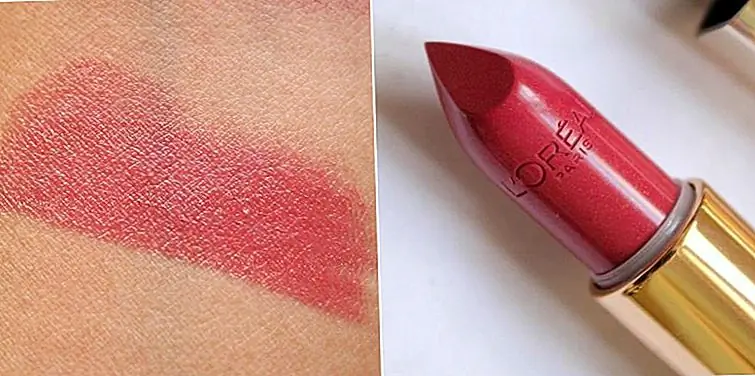 L'Oreal Rose Grenat Color Riche Lipstick Обзор