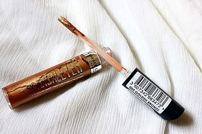 Rimmel London Eyeshadow Paint - Золотая Бронза 005 Обзор