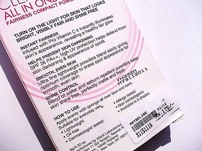 После моего пребывания в Maybelline Clear Glow BB Cream я пробовал последний запуск Maybelline - Clear Glow Compact. SA сообщила мне, когда я купил BB-крем, который Maybelline будет запускать компактный / прессованный порошок в сочетании с кремом BB в своем диапазоне «Clear Glow». Когда он добрался до своего прилавка, она позвонила мне, чтобы уведомить меня, и я купил его в тот же день. Я использую этот компакт на прошлой неделе, и я думаю, что могу предложить вам обзор. После моего пребывания в Maybelline Clear Glow BB Cream я пробовал последний запуск Maybelline - Clear Glow Compact. SA сообщила мне, когда я купил BB-крем, который Maybelline будет запускать компактный / прессованный порошок в сочетании с кремом BB в своем диапазоне «Clear Glow». Когда он добрался до своего прилавка, она позвонила мне, чтобы уведомить меня, и я купил его в тот же день. Я использую этот компакт на прошлой неделе, и я думаю, что могу предложить вам обзор.