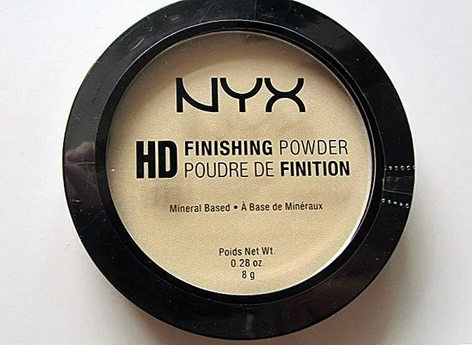 NYX HD Finishing Powder в обзоре Banana