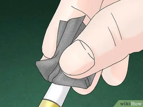 Установите Pool Cue Tips Шаг 3