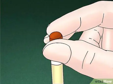 Установите Pool Cue Tips Шаг 8