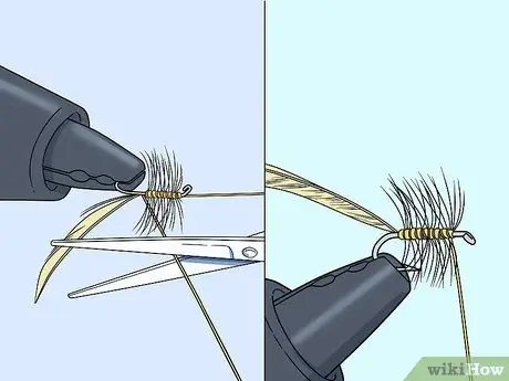 Привяжите лосиную шерсть Caddis Fly, шаг 9 Привяжите лосиную шерсть Caddis Fly, шаг 9