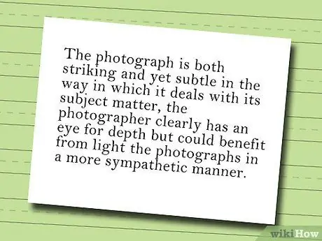 Напишите критику фотографии, шаг 8 Напишите критику фотографии, шаг 8