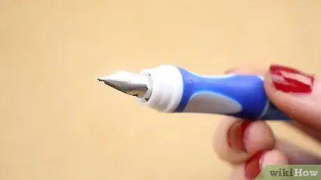 Перьевая ручка, шаг 1 Перьевая ручка, шаг 1