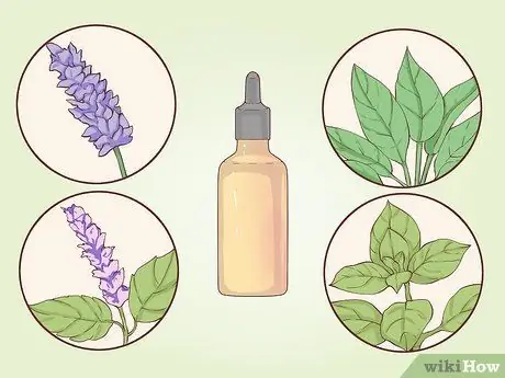 Смешайте эфирные масла, шаг 1