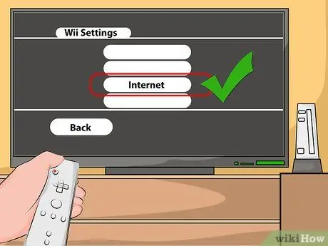 Подключите Nintendo Wii к Интернету Шаг 4