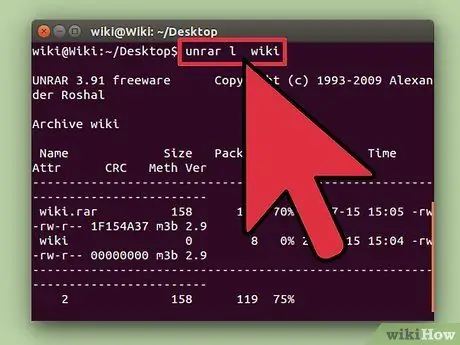 Разархивируйте файлы в Linux, шаг 10 Разархивируйте файлы в Linux, шаг 10