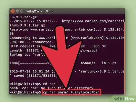 Разархивируйте файлы в Linux, шаг 6 Разархивируйте файлы в Linux, шаг 6