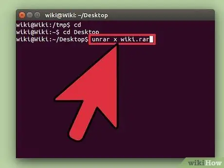 Разархивируйте файлы в Linux, шаг 7 Разархивируйте файлы в Linux, шаг 7
