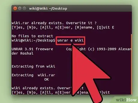 Разархивируйте файлы в Linux, шаг 9 Разархивируйте файлы в Linux, шаг 9