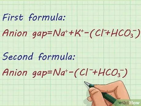 Расчет анионной щели, шаг 6