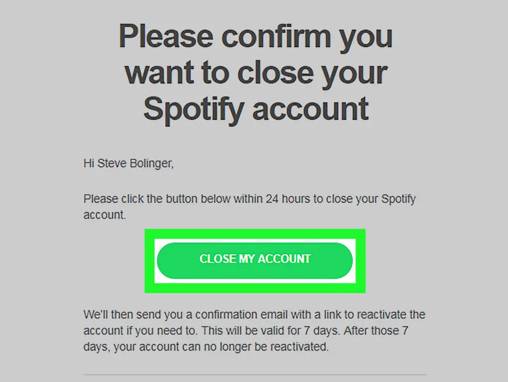 Как удалить свою учетную запись Spotify (с картинками)