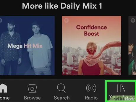 Измените изображение Spotify на iPhone или iPad Шаг 2 Измените изображение Spotify на iPhone или iPad Шаг 2