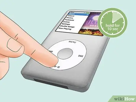 Выключите iPod Classic, шаг 2 Выключите iPod Classic, шаг 2