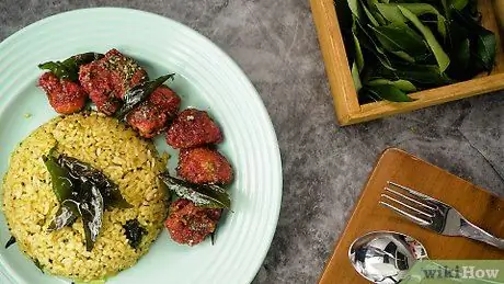 Используйте листья карри, шаг 8