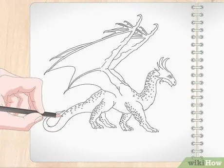 Рисуем дракона Шаг 11 Рисуем дракона Шаг 11
