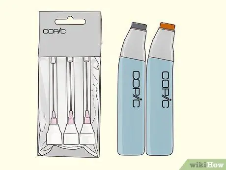 Заполните маркеры Copic Шаг 6 Заполните маркеры Copic Шаг 6