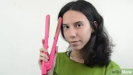 Выпрямление густых волос Шаг 5