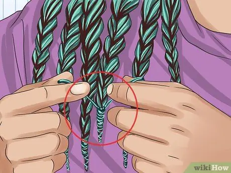 Fake Dreads Шаг 17