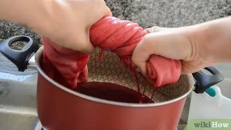 Крашение ткани со свеклой Шаг 11 Крашение ткани со свеклой Шаг 11