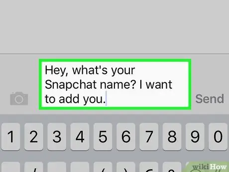 Флирт с помощью Snapchat, шаг 1 Флирт с помощью Snapchat, шаг 1