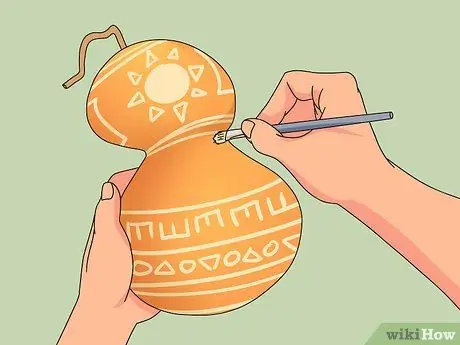 Сухие тыквы для украшения Шаг 9 Сухие тыквы для украшения Шаг 9