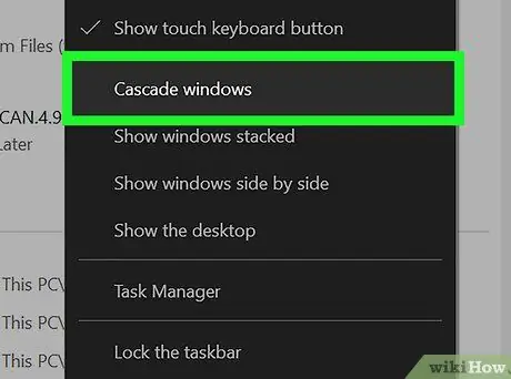 Вернуть окно вне экрана обратно в Windows Шаг 2
