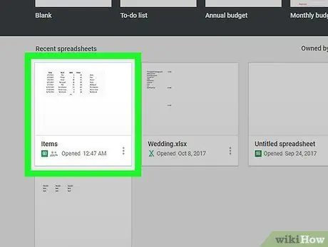Подсчет ячеек в Google Таблицах на ПК или Mac Шаг 2