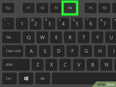 Закройте Windows, шаг 3