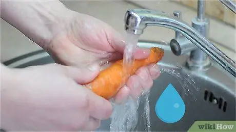 Измельчите морковь, шаг 2 Измельчите морковь, шаг 2