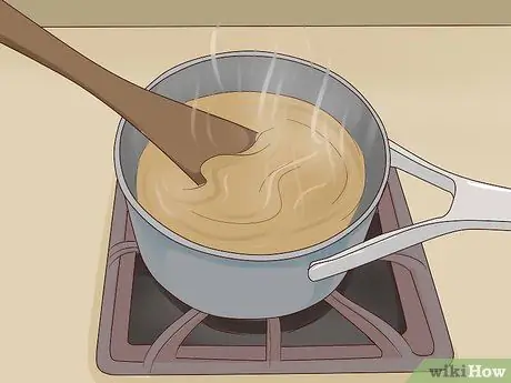 Сгущать карамельный соус Шаг 1