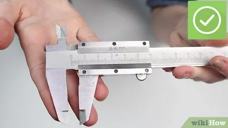 Используйте штангенциркуль Vernier Caliper, шаг 3 Используйте штангенциркуль Vernier Caliper, шаг 3