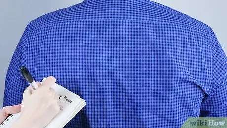 Измерьте ширину плеч, шаг 6 Измерьте ширину плеч, шаг 6