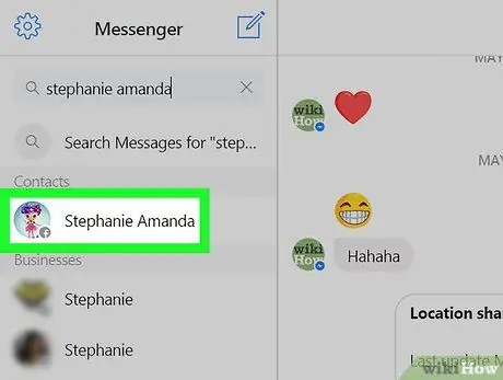 Узнайте, заблокировал ли вас кто-то в Facebook Messenger Шаг 10 Узнайте, заблокировал ли вас кто-то в Facebook Messenger Шаг 10