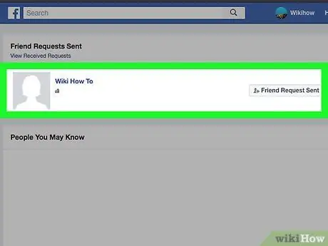 Отслеживание запросов на добавление в друзья, которые вы отправили на Facebook Шаг 10 Отслеживание запросов на добавление в друзья, которые вы отправили на Facebook Шаг 10