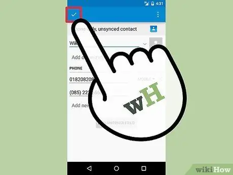 Установить быстрый набор на Android Шаг 8
