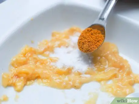 Сделайте маску для лица с бананом и медом. Шаг 4 Сделайте маску для лица с бананом и медом. Шаг 4