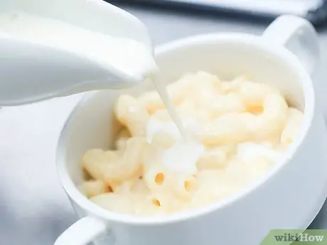 Разогрейте макароны с сыром, шаг 2 Разогрейте макароны с сыром, шаг 2