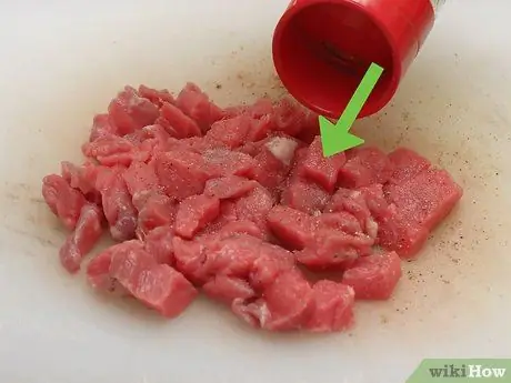 Приготовить нарезанную кубиками говядину Шаг 11 Приготовить нарезанную кубиками говядину Шаг 11