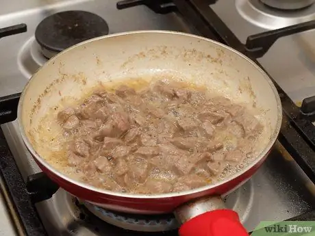 Приготовить нарезанную кубиками говядину Шаг 14 Приготовить нарезанную кубиками говядину Шаг 14
