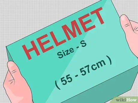 Измерьте размер шлема, шаг 5 Измерьте размер шлема, шаг 5