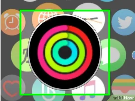 Изменение целей упражнений на Apple Watch, шаг 1