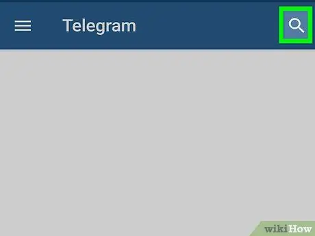 Поиск контактов в Telegram на Android Шаг 2