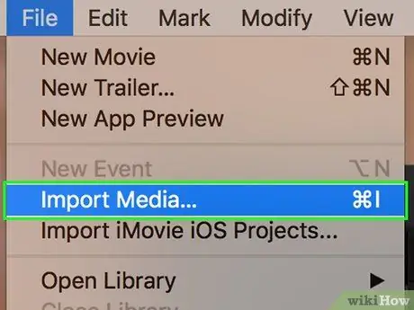 Добавить видео в iMovie Шаг 4 Добавить видео в iMovie Шаг 4
