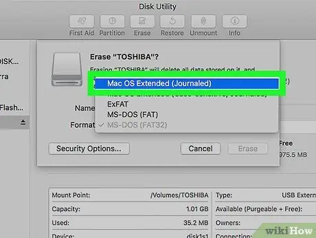 Форматирование USB на Mac Шаг 7 Форматирование USB на Mac Шаг 7