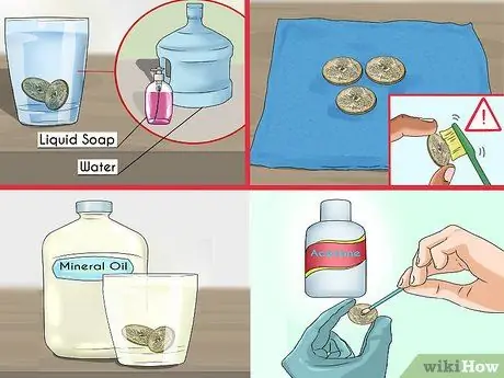 Чистые серебряные монеты Шаг 7