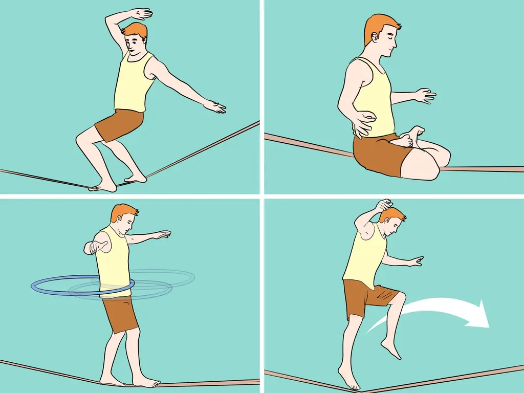 3 способа пройти Slackline